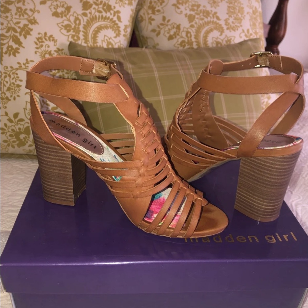 Madden Girl Sandals with Block Heel